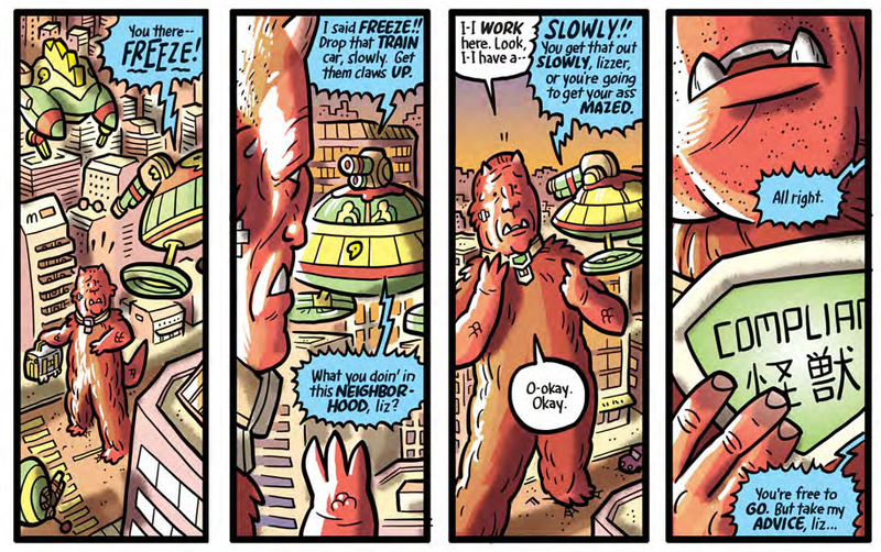 Illustration for article titled Kaijumax brings big emotion to a tale of incarcerated monsters